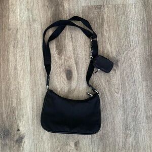 Target Wild Fable adjustable shoulder purse in BLACK